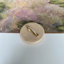Load image into Gallery viewer, *NEW* 14 carat gold delicate diamond half eternity ring
