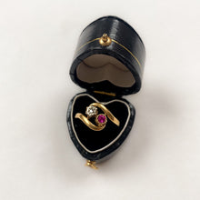 Load image into Gallery viewer, 18 carat gold ruby and diamond ring
