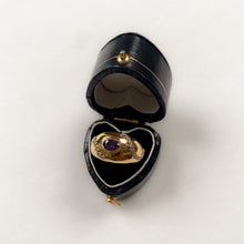 Load image into Gallery viewer, 18 carat gold ruby and diamond dome ring
