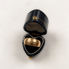 Load image into Gallery viewer, 14 carat gold engraved gypsy band ring
