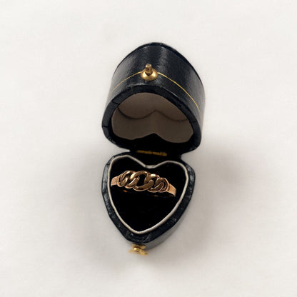 9 carat chain ring
